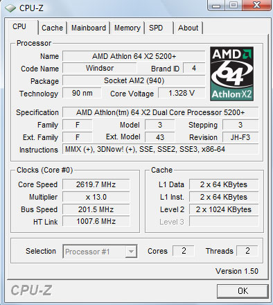AMD Athlon X2 5200+ Processor Review