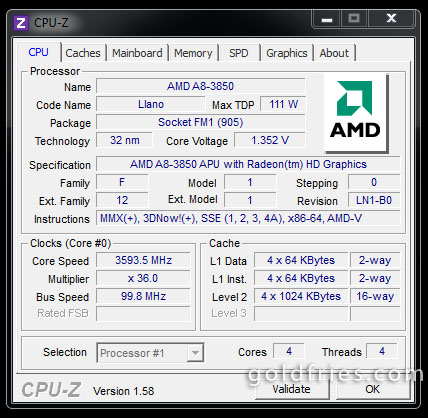 AMD A8-3850 Llano Desktop Processor (APU) Review