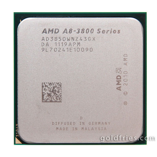 AMD A8-3850 Llano Desktop Processor (APU) Review