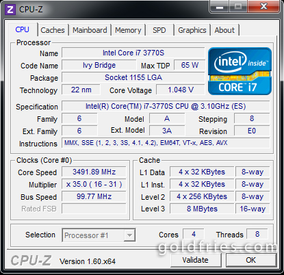 Intel Core i7-3770S Processor Review