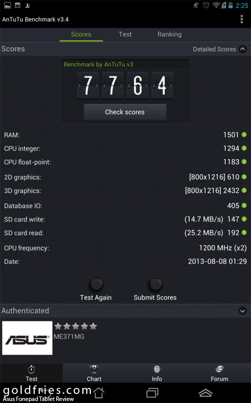 Asus Fonepad (ME371MG) Tablet Review
