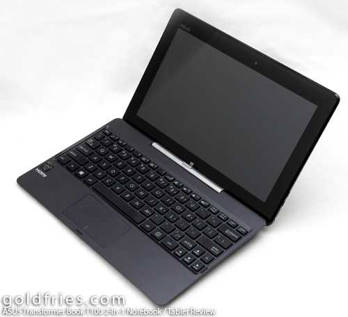 ASUS Transformer Book T100 2-In-1 Notebook / Tablet Review