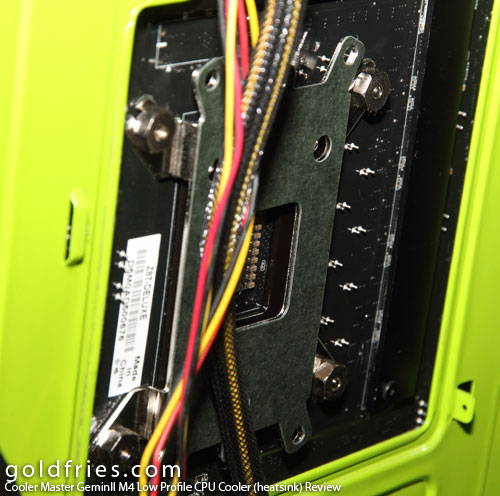 Cooler Master GeminII M4 Low Profile CPU Cooler (heatsink) Review