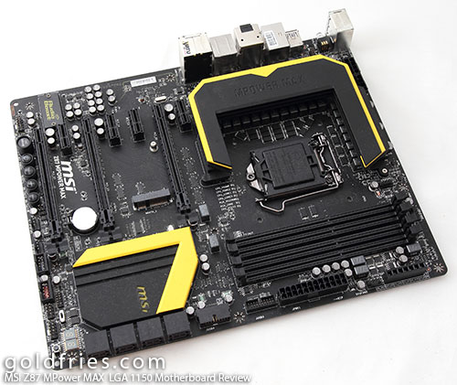MSI Z87 MPower MAX LGA 1150 Motherboard Review goldfries