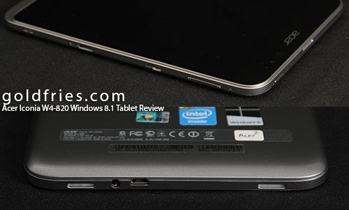 Acer Iconia W4-820 Windows 8.1 Tablet Review