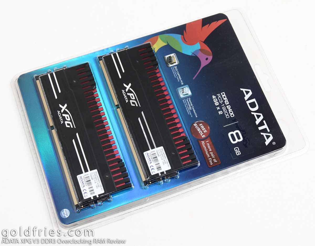 ADATA XPG V3 2400 MHz (8GB Kit) DDR3 Overclocking RAM Review