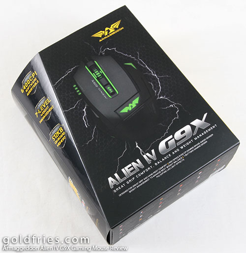 Armaggeddon Alien IV G9X Gaming Mouse Review