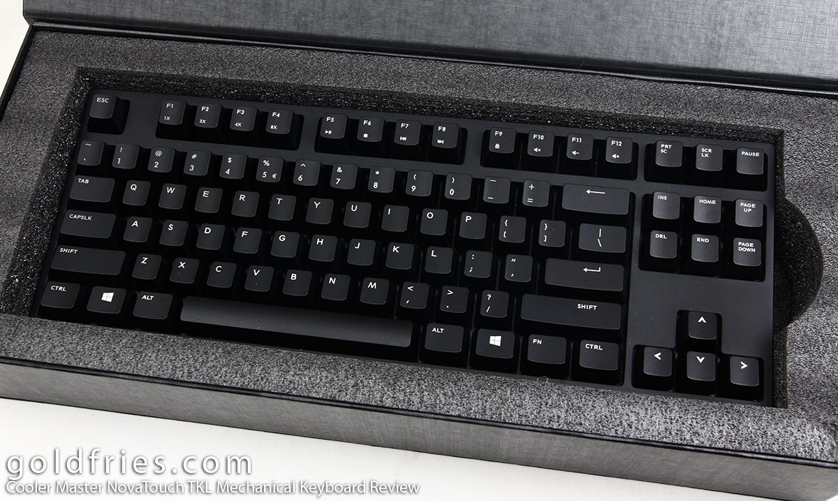Cooler Master NovaTouch TKL Mechanical Keyboard Review