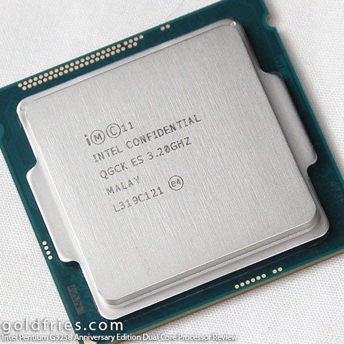 Intel Pentium G3258 Anniversary Edition Dual Core Processor Review