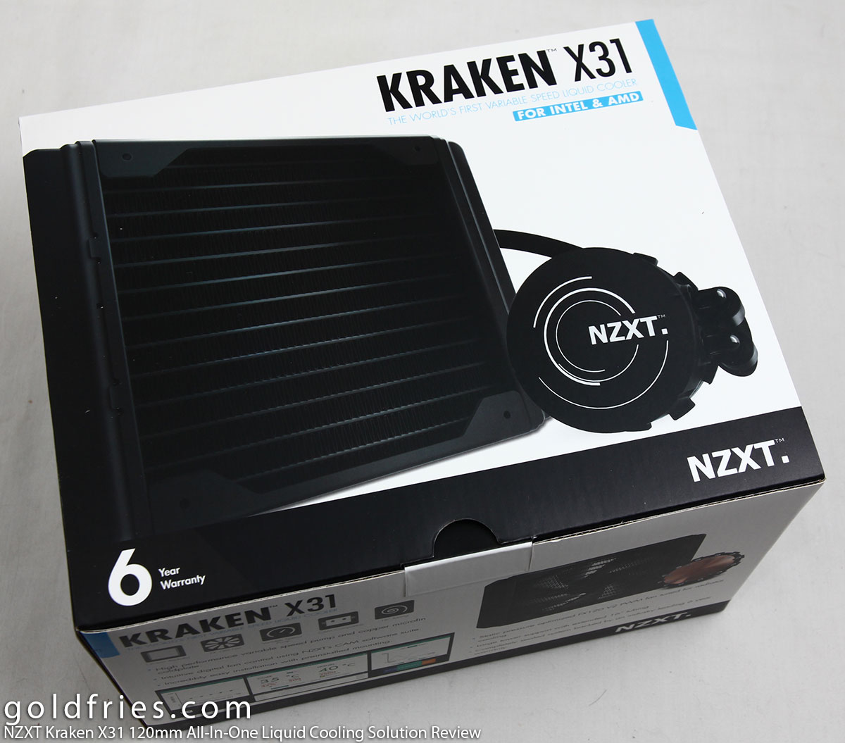 NZXT Kraken X31 120mm All-In-One Liquid Cooling Solution Review