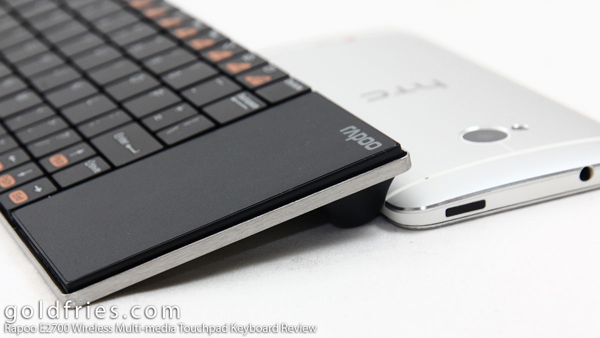 Rapoo E2700 Wireless Multi-media Touchpad Keyboard Review