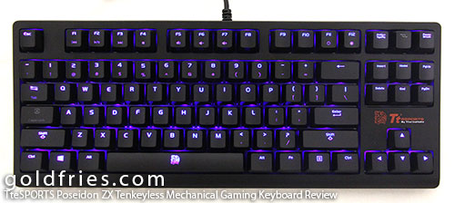 TteSPORTS Poseidon ZX Tenkeyless Mechanical Gaming Keyboard Review