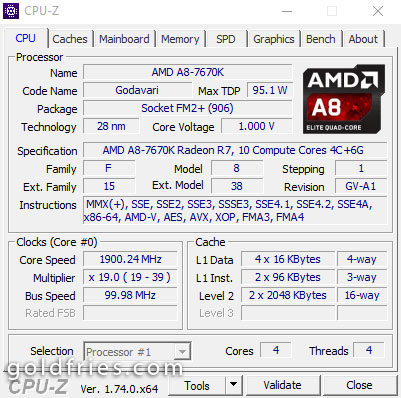 AMD A8-7670K Processor (APU) Review