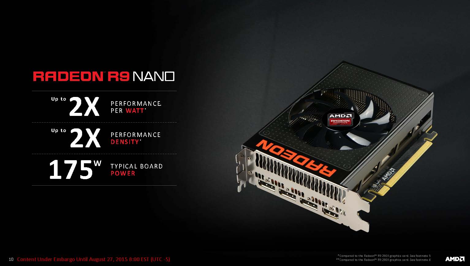 Introducing - the AMD Radeon R9 Nano