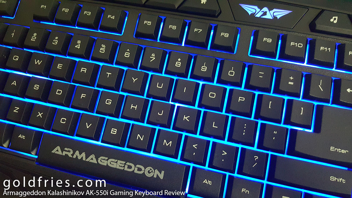 Armaggeddon Kalashinikov AK-550i Gaming Keyboard Review