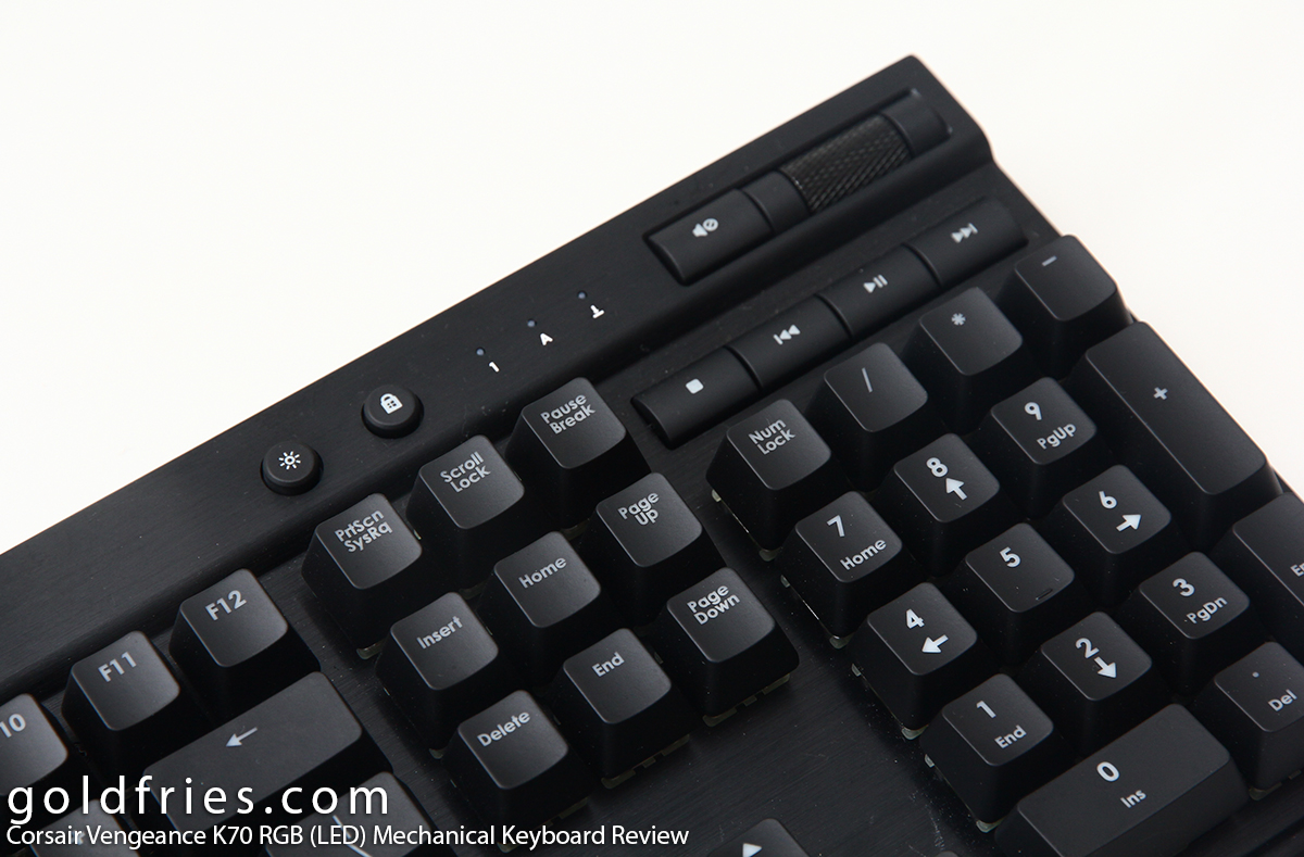 Corsair Vengeance K70 RGB (LED) Mechanical Keyboard Review