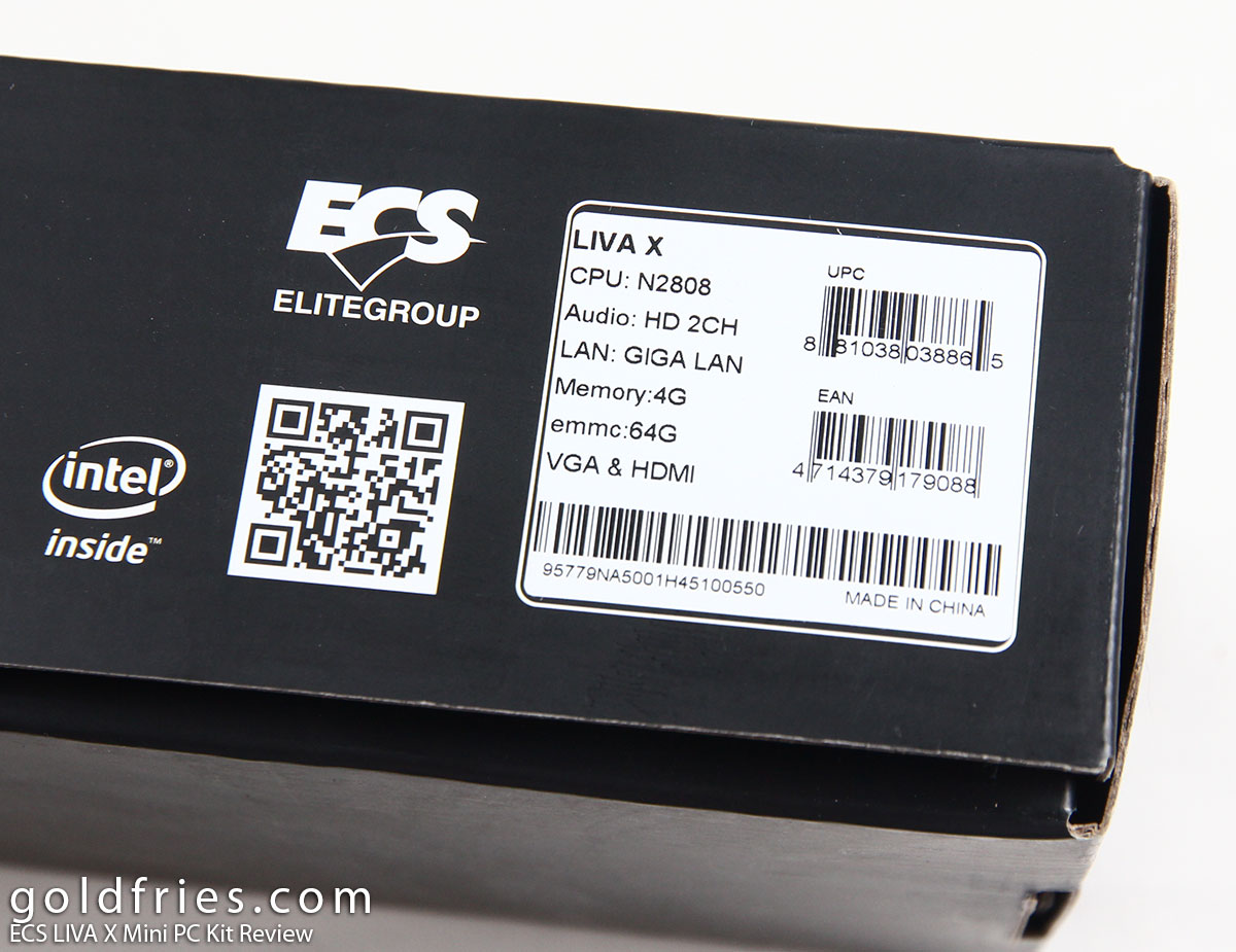 ECS LIVA X Mini PC Kit Review