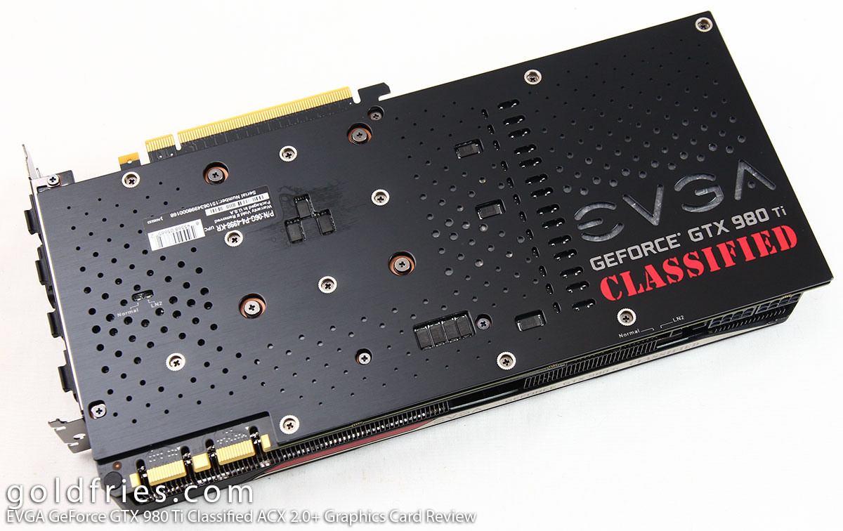 EVGA GeForce GTX 980 Ti Classified ACX 2.0+ Graphics Card Review