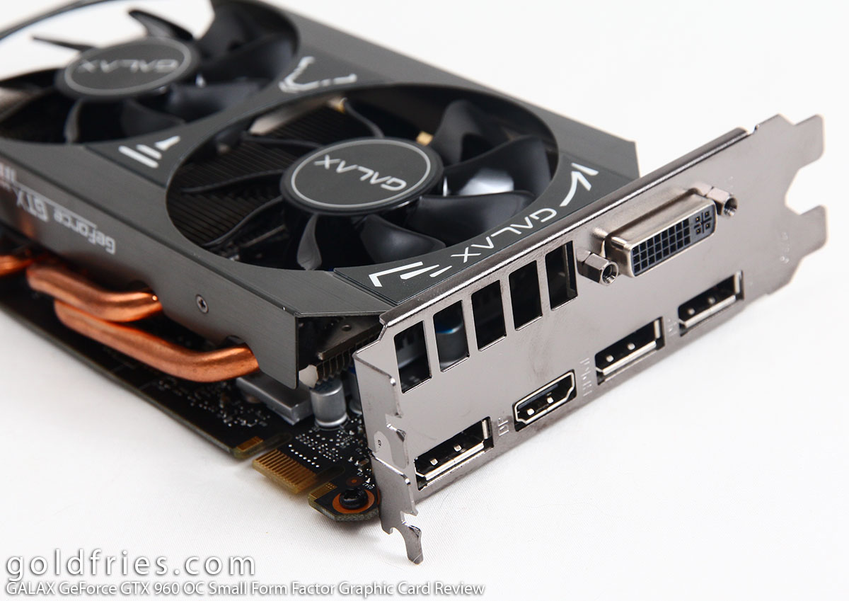 GALAX GeForce GTX 960 OC Small Form Factor Graphic Card Review