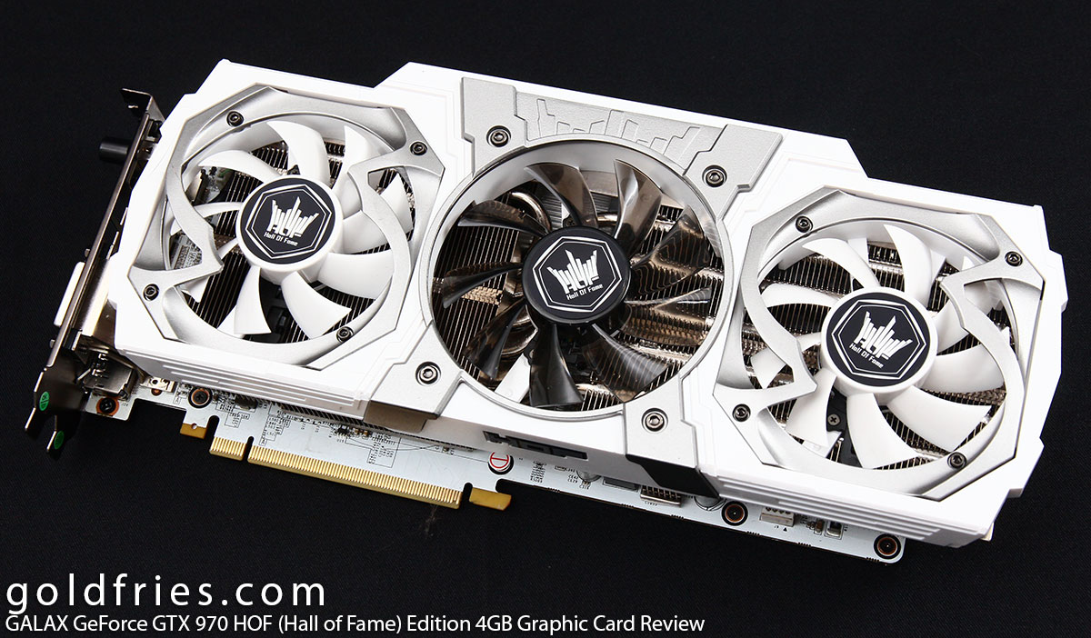 GALAX GeForce GTX 970 HOF (Hall of Fame) Edition 4GB Graphic Card Review