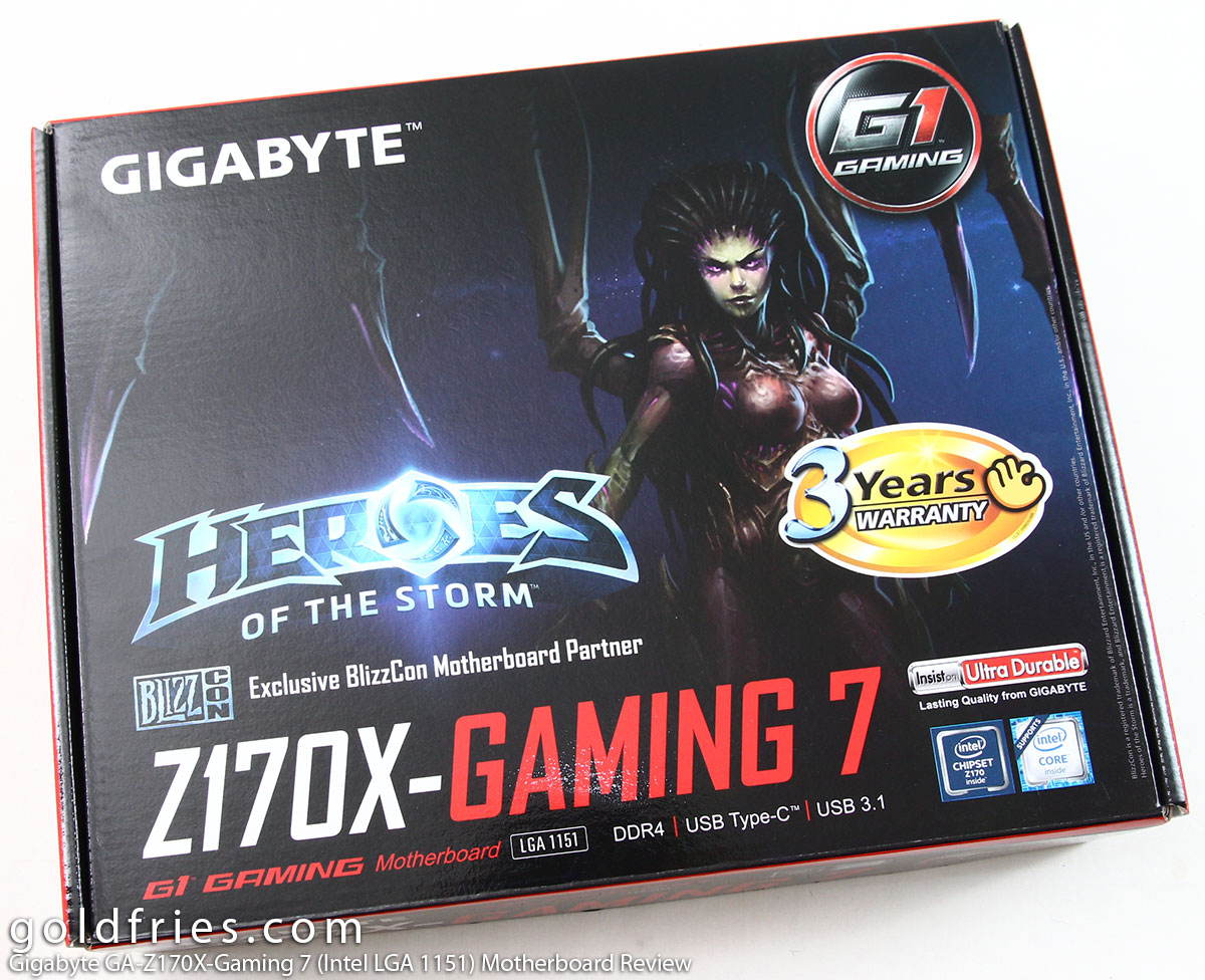Gigabyte GA-Z170X-Gaming 7 (Intel LGA 1151) Motherboard Review