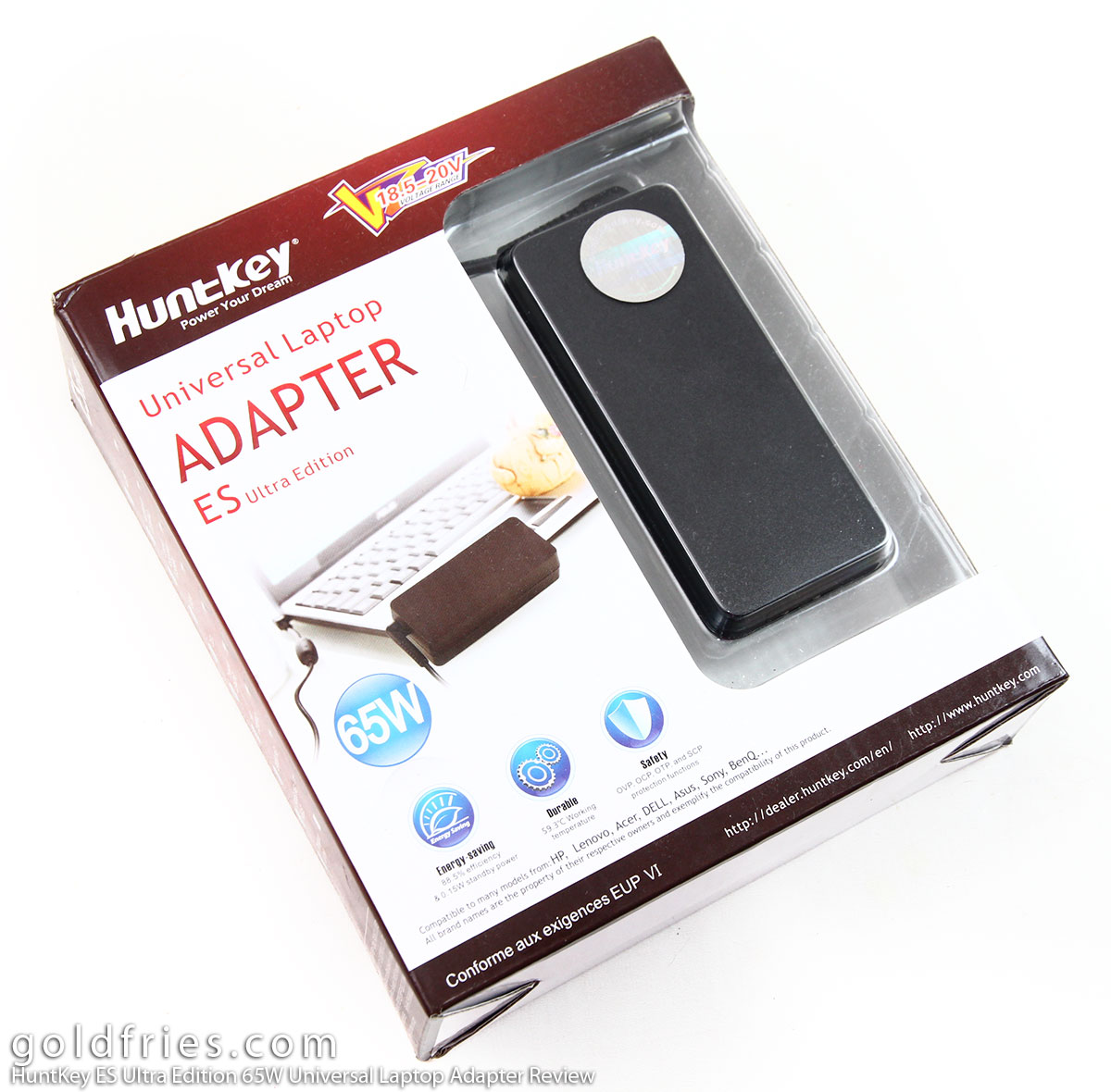 HuntKey ES Ultra Edition 65W Universal Laptop Adapter Review