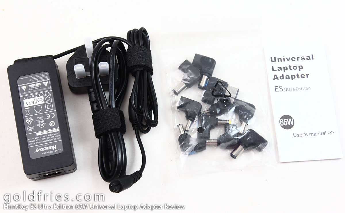 HuntKey ES Ultra Edition 65W Universal Laptop Adapter Review