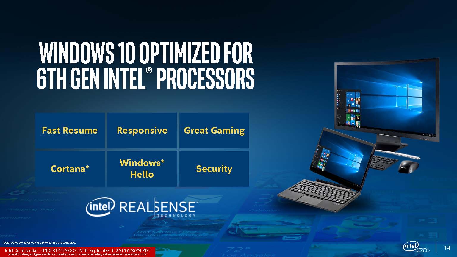 Introducing â€“ the Intel 6th Generation Processors