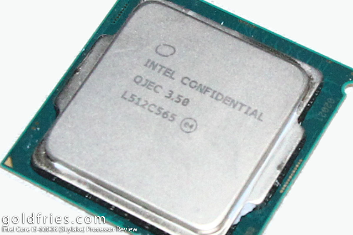 Intel Core i7-6700K (Skylake) Processor Review