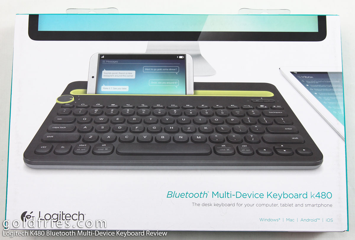 Logitech K480 Bluetooth MultiDevice Keyboard Review goldfries