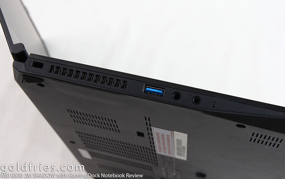 GS30 2M SHADOW with GamingDock Notebook Review