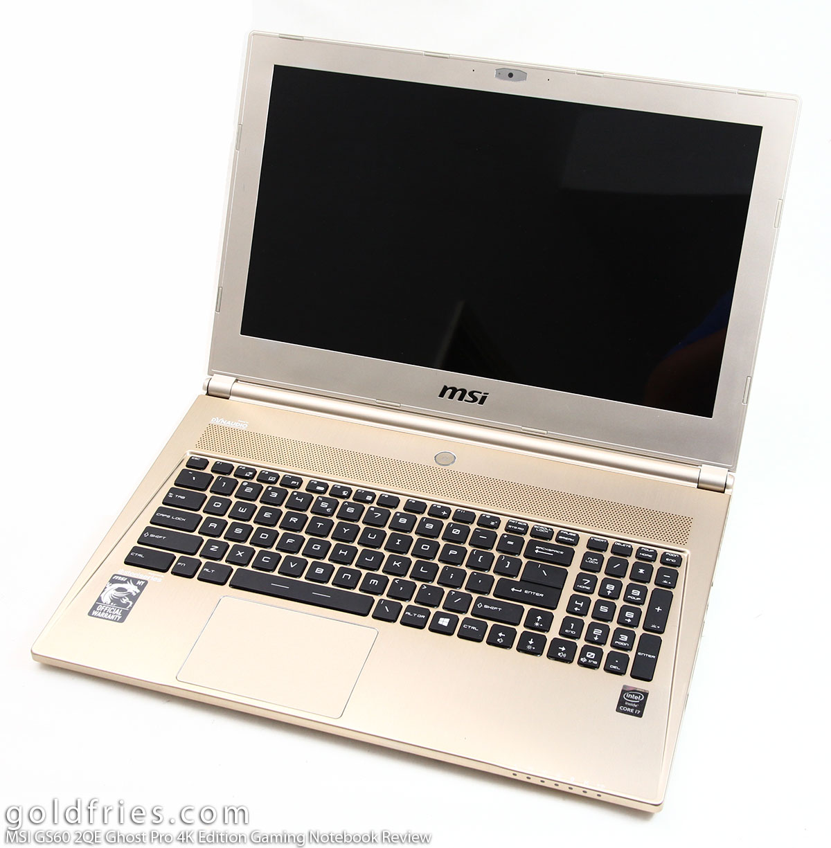 MSI GS60 2QE Ghost Pro 4K Edition Gaming Notebook Review