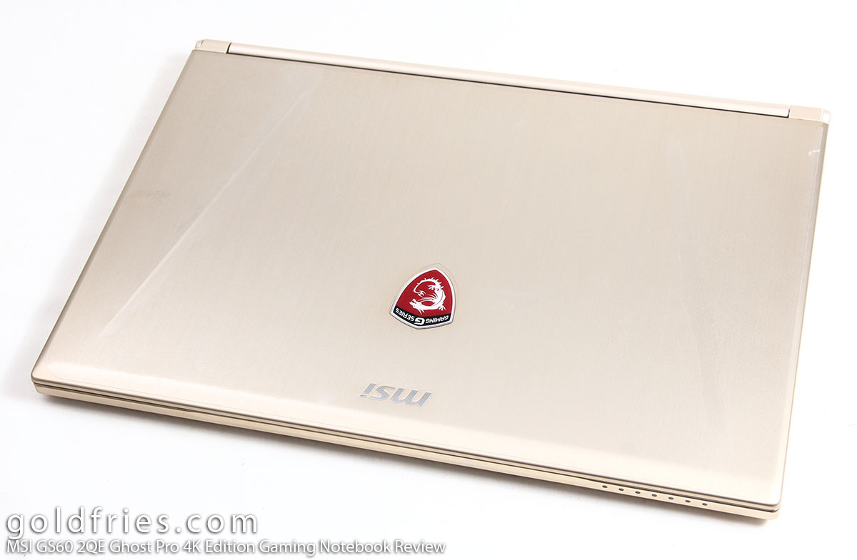 MSI GS60 2QE Ghost Pro 4K Edition Gaming Notebook Review