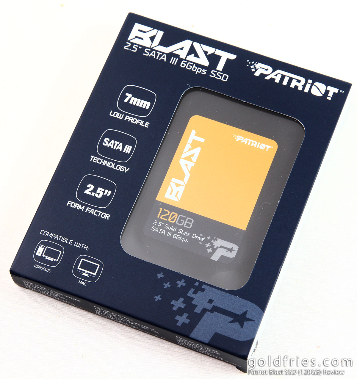 Patriot Blast SSD (120GB) Review ~ goldfries