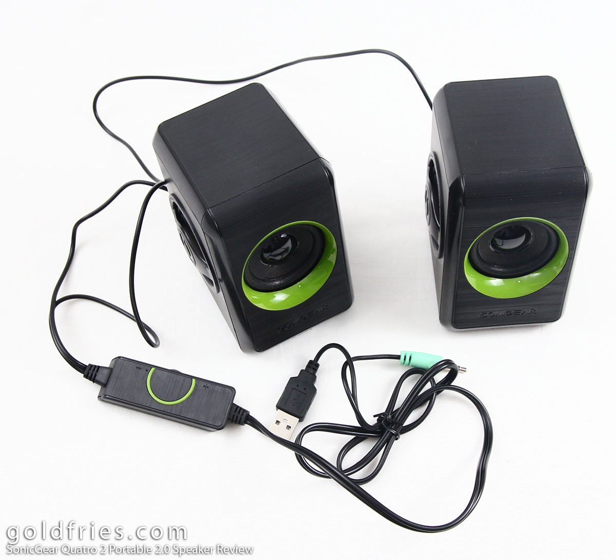 SonicGear Quatro 2 Portable 2.0 Speaker Review
