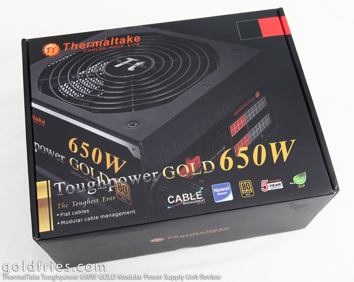ThermalTake Toughpower 650W GOLD Modular Power Supply Unit Review