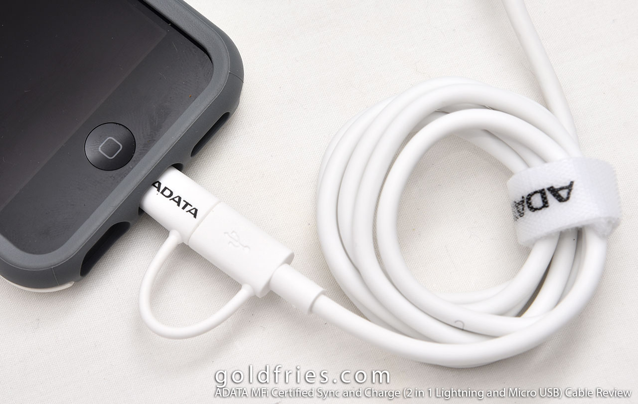 ADATA MFi Certified Sync and Charge (2 in 1 Lightning and Micro USB) Cable Review