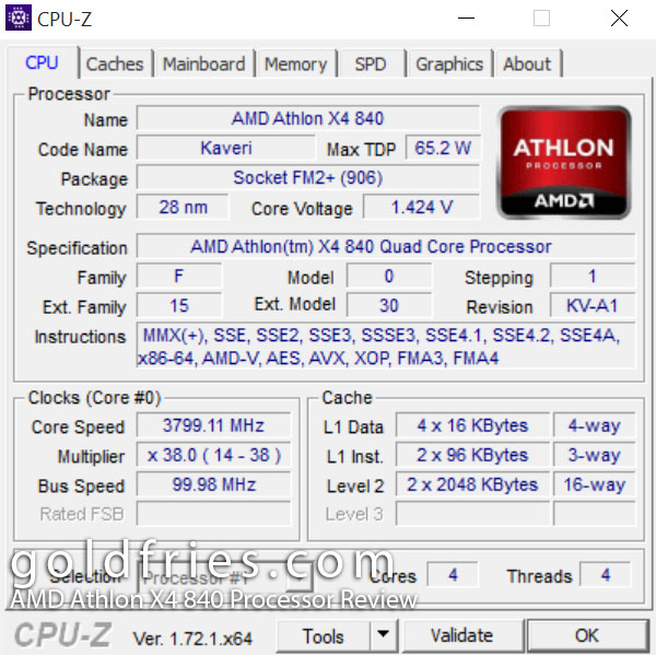 amd athlon x4 840 ราคา for sale