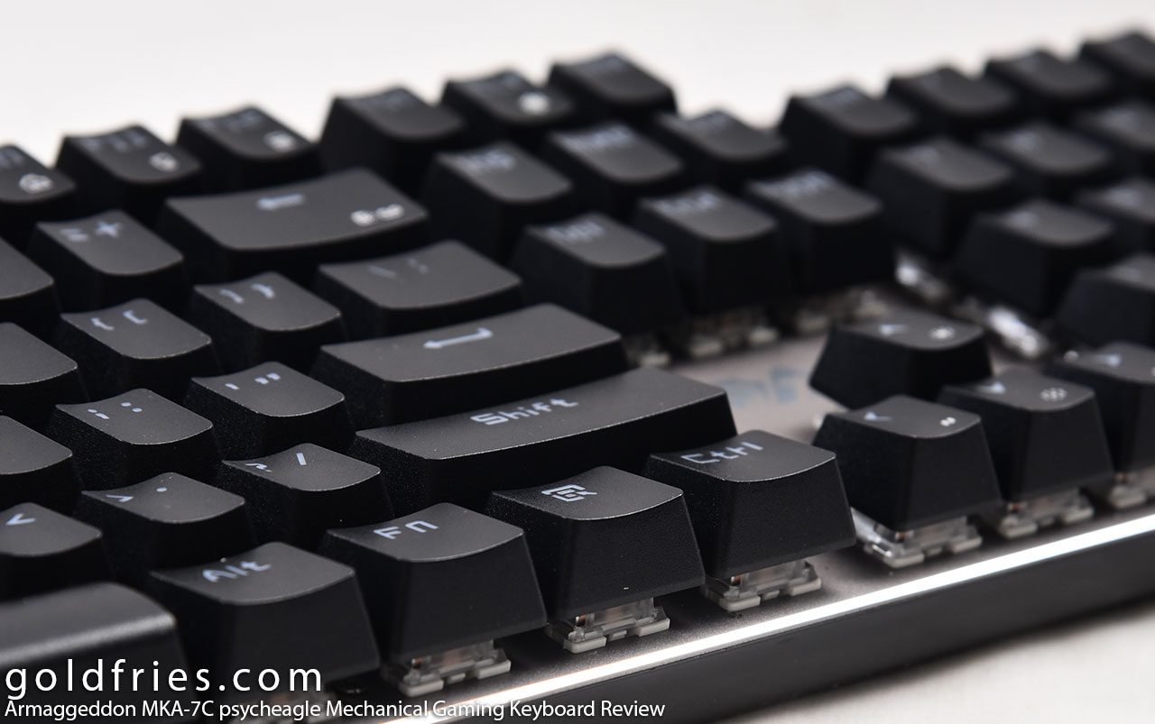 Armaggeddon MKA-7C psycheagle Mechanical Gaming Keyboard Review