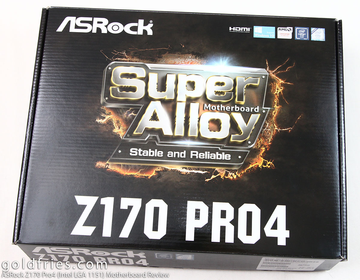 ASRock Z170 Pro4 (Intel LGA 1151) Motherboard Review