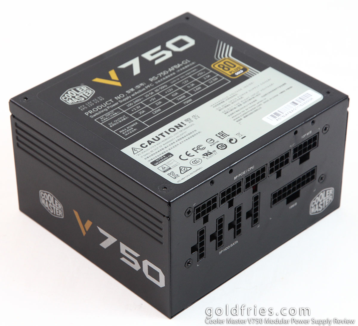 Cooler Master V750 Modular Power Supply Review