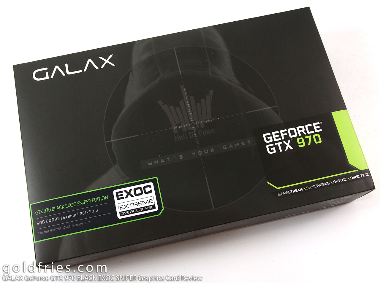 GALAX GeForce GTX 970 BLACK EXOC SNIPER Graphics Card Review