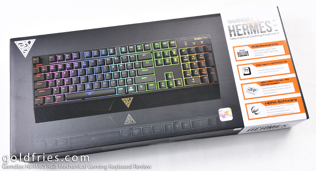 Gamdias HERMES RGB Mechanical Gaming Keyboard Review