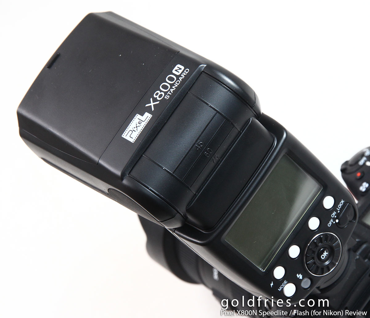 Pixel X800N Speedlite / Flash (for Nikon) Review