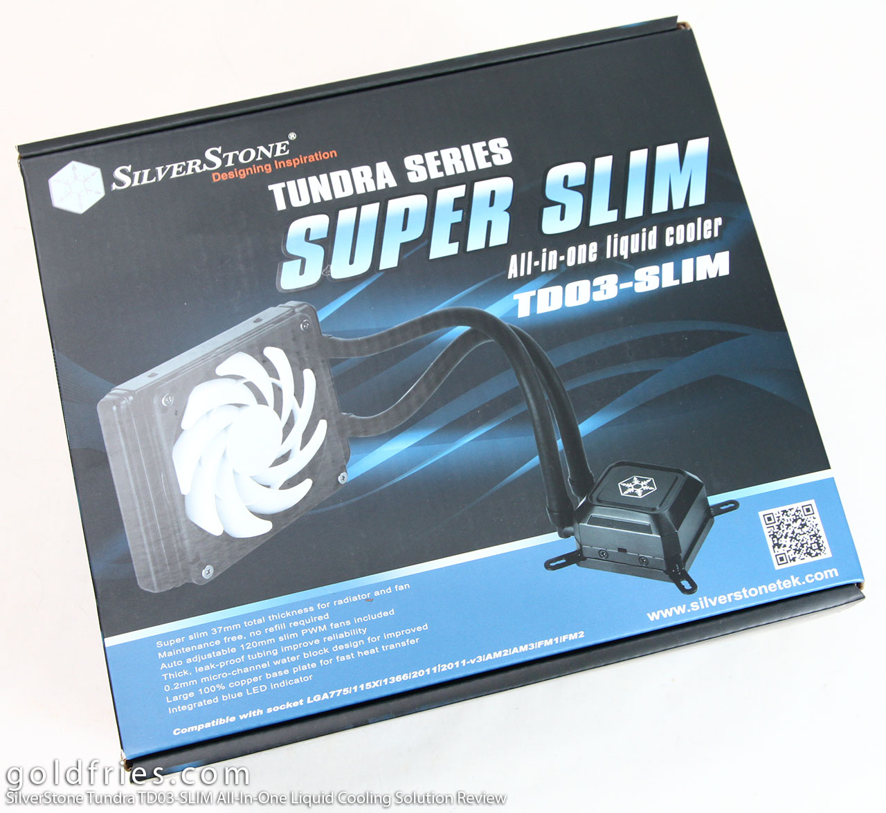 SilverStone Tundra TD03-SLIM All-In-One Liquid Cooling Solution Review
