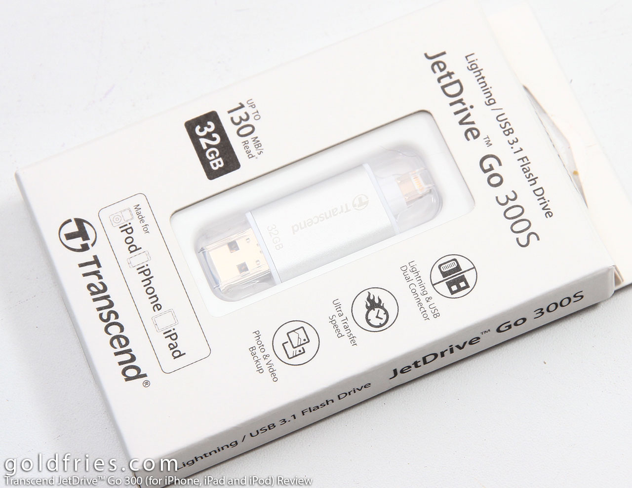 Transcend JetDrive Go 300 (for iPhone, iPad and iPod) Review