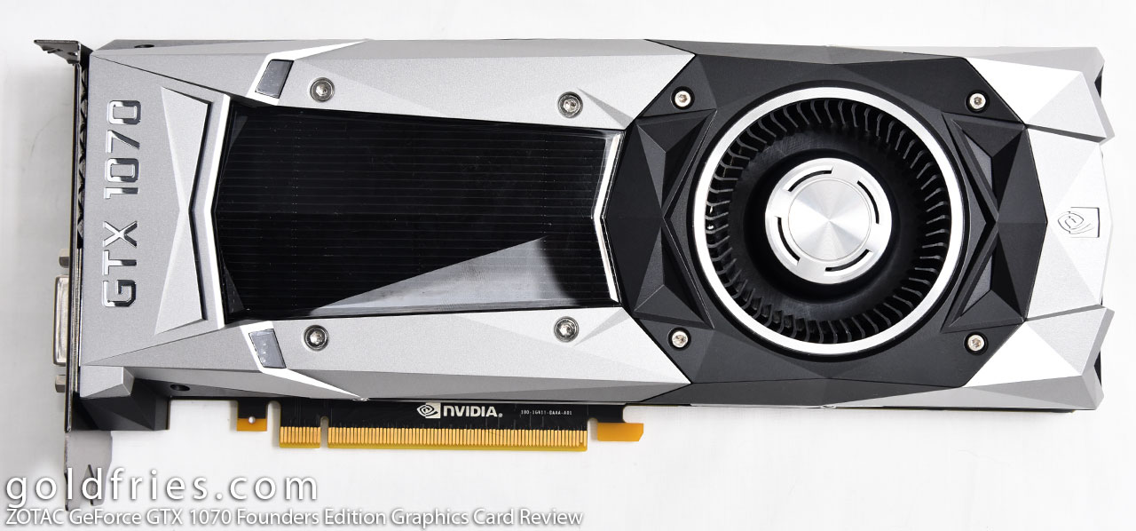ZOTAC GeForce GTX 1070 Founders Edition Graphics Card Review