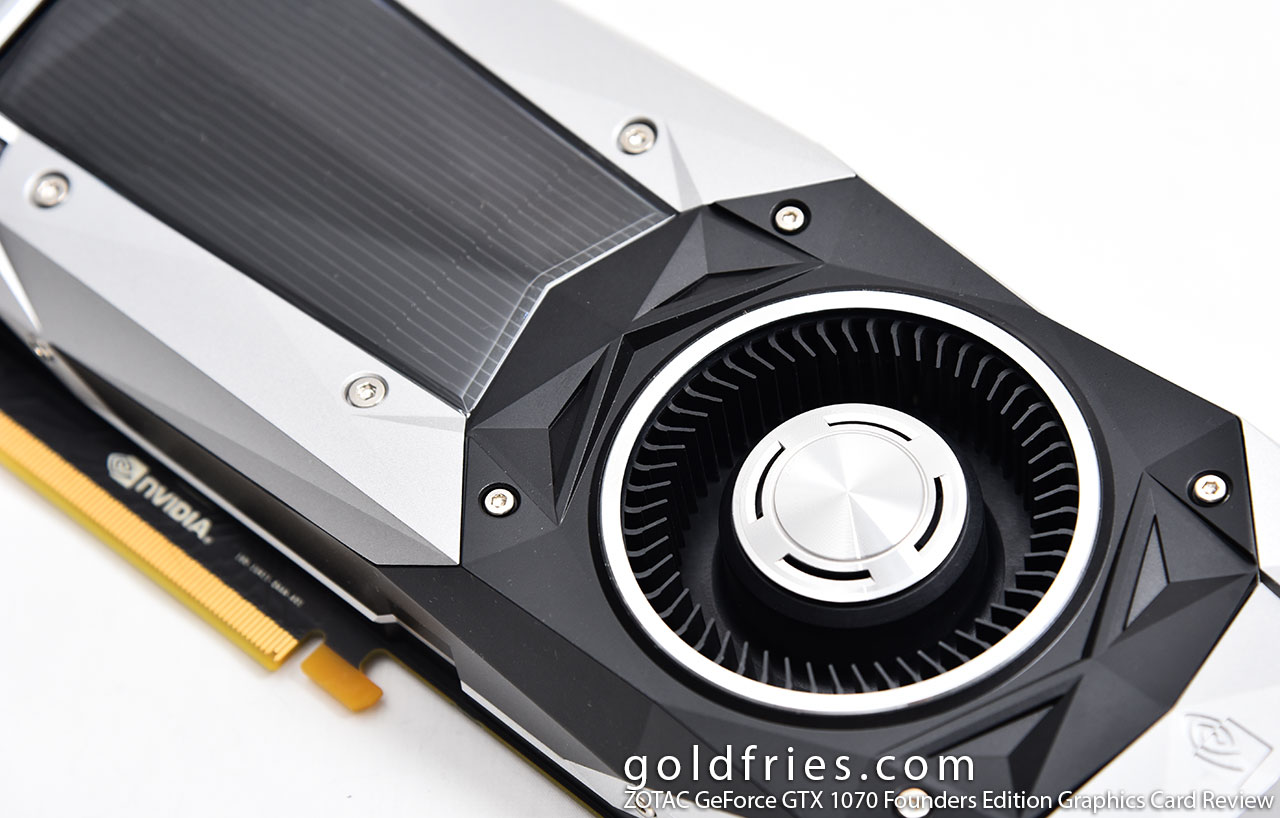 ZOTAC GeForce GTX 1070 Founders Edition Graphics Card Review