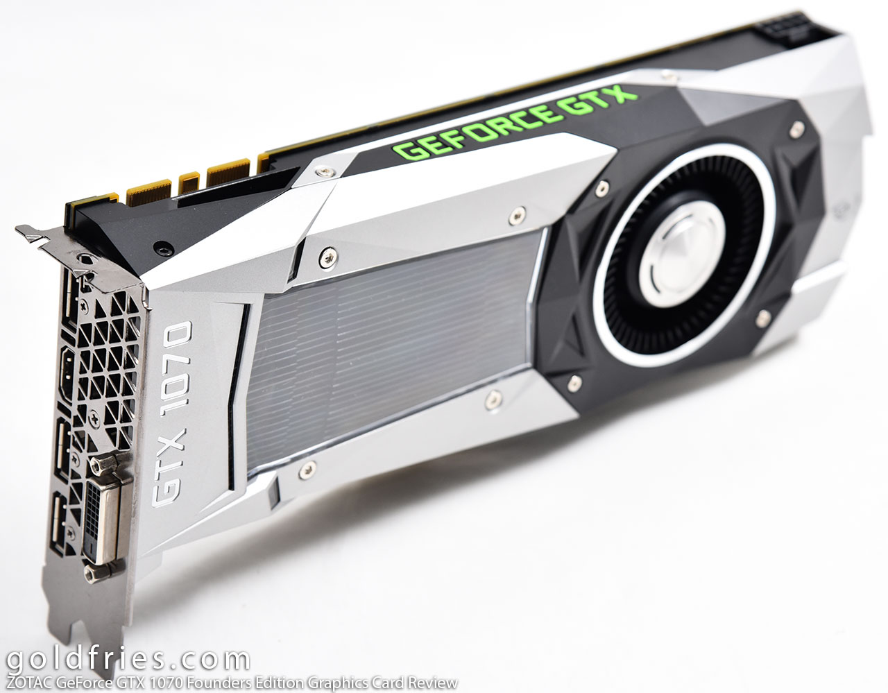 ZOTAC GeForce GTX 1070 Founders Edition Graphics Card Review ~ goldfries