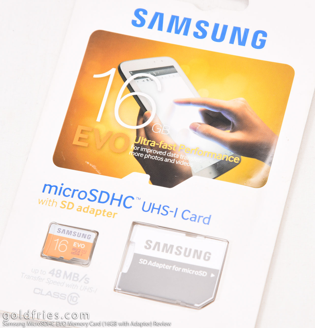 Samsung MicroSDHC EVO Memory Card (16GB with Adapter) Review